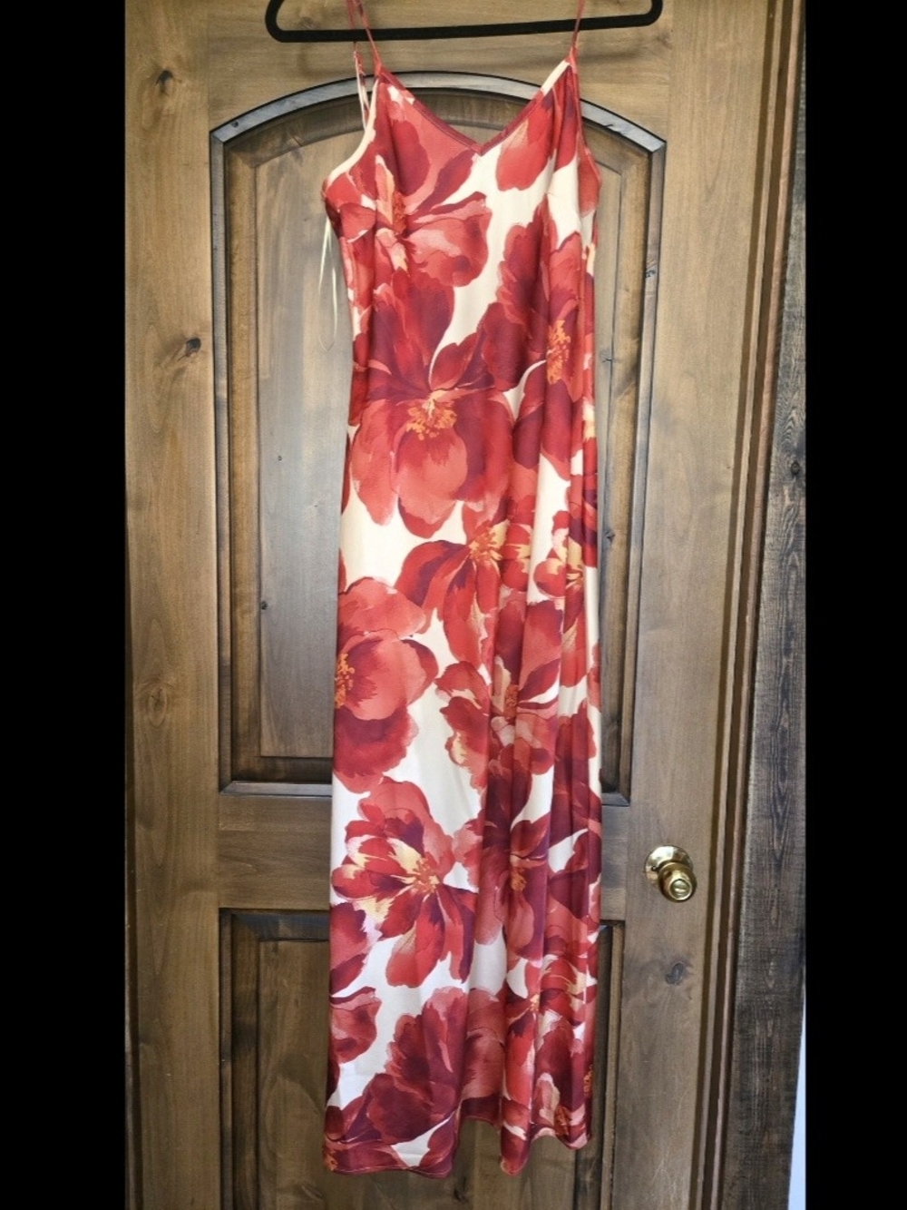 Red Slip Dress - Wedding Guest Or Event Dress.